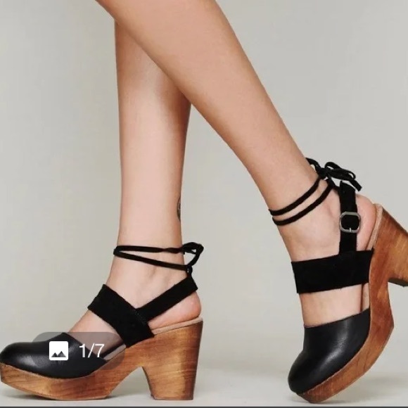 Free People Leather Clogs - Picture 7 of 7